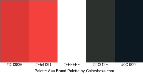 Palette Aaa Brand Colors Logo