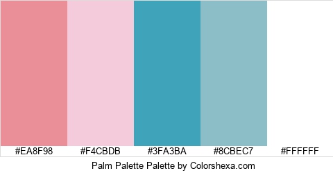 Palm Palette Colors Logo