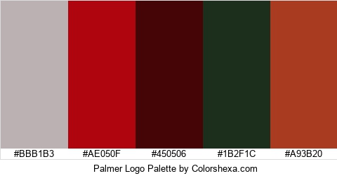 Palmer Logo Colors Logo