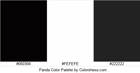 Panda Color Colors Logo