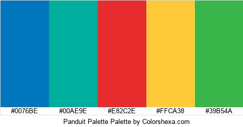 Panduit Palette Colors Logo