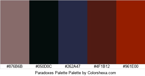 Paradoxes Palette Colors Logo