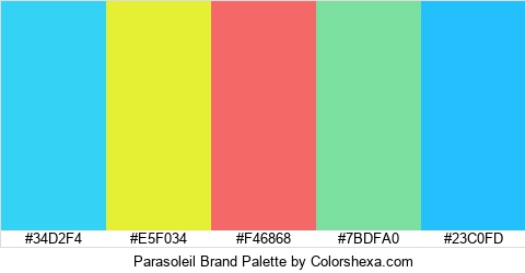 Parasoleil Brand Colors Logo