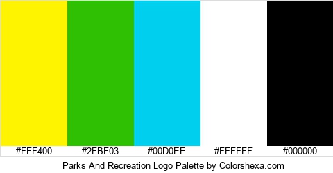 Parks And Recreation Logo Colors Logo