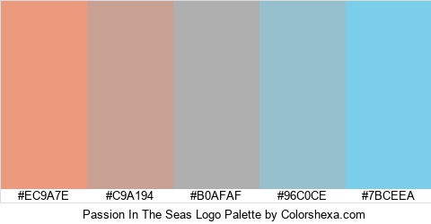 Passion In The Seas Logo Colors Logo