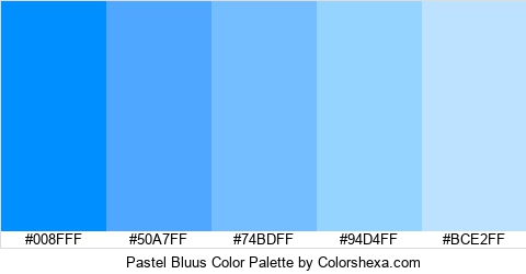 Pastel Bluus Color Colors Logo
