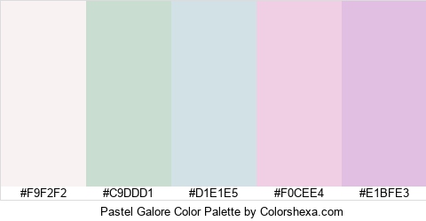 Pastel Galore Color Colors Logo