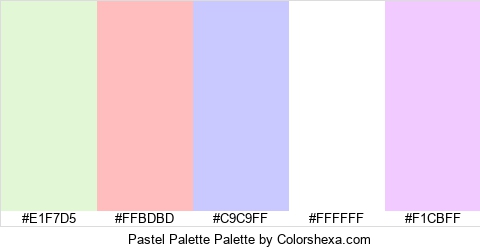Pastel Palette Colors Logo