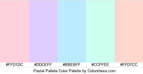 Pastel Pallete Color Colors Logo