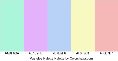 Pasteles Palette Colors Logo