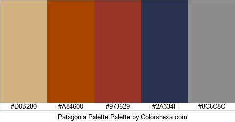 Patagonia Palette Colors Logo