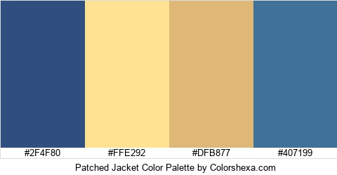 Patched Jacket Color Colors Logo