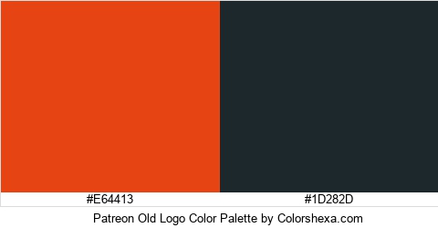Patreon Old Logo Color Colors Logo
