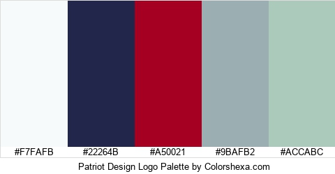 Patriot Design Logo Colors Logo