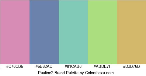 Pauline2 Brand Colors Logo