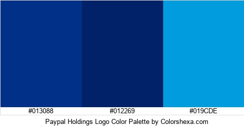 Paypal Holdings Logo Color Colors Logo