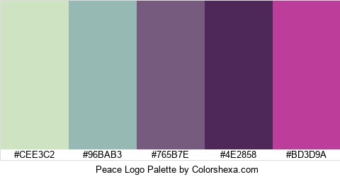 Peace Logo Colors Logo