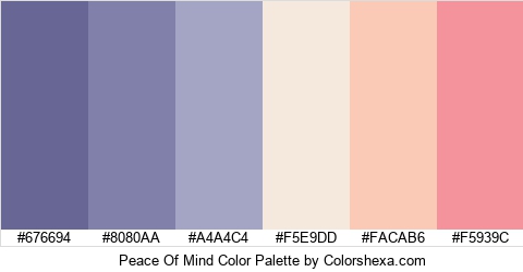 Peace Of Mind Color Colors Logo