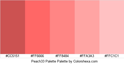 Peach33 Palette Colors Logo