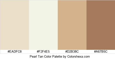 Pearl Tan Color Colors Logo