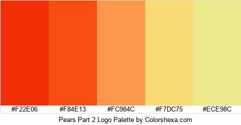 Pears Part 2 Logo Colors Logo
