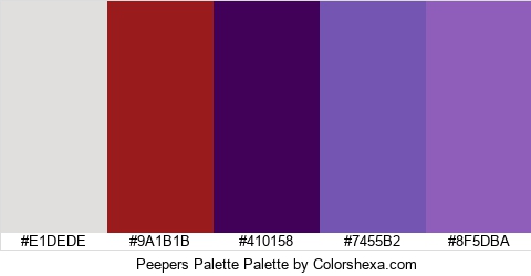 Peepers Palette Colors Logo