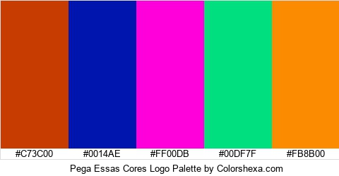 Pega Essas Cores Logo Colors Logo