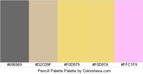 Pencill Palette Colors Logo