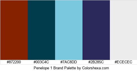 Penelope 1 Brand Colors Logo
