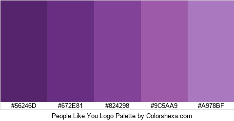 People Like You Logo Colors Logo