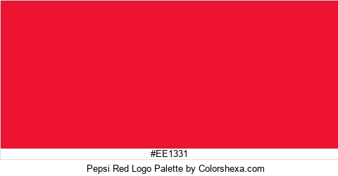 Pepsi Red Logo Colors Logo