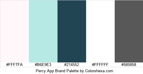 Percy App Brand Colors Logo