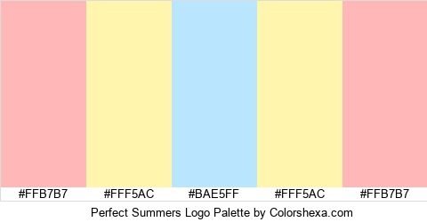 Perfect Summers Logo Colors Logo