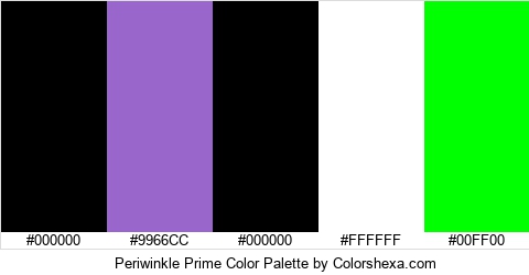 Periwinkle Prime Color Colors Logo