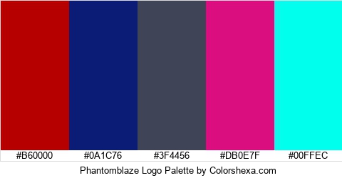 Phantomblaze Logo Colors Logo