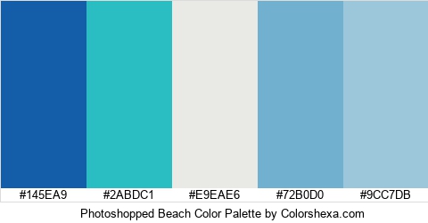 Photoshopped Beach Color Colors Logo