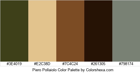 Piero Pollaiolo Color Colors Logo