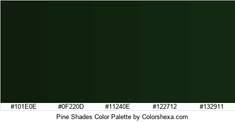 Pine Shades Color Colors Logo
