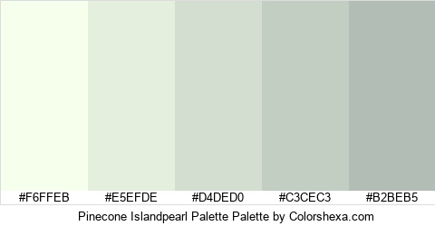 Pinecone Islandpearl Palette Colors Logo