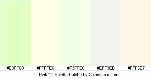Pink * 2 Palette Colors Logo