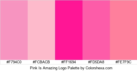 Pink Is Amazing Logo Colors Logo