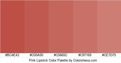 Pink Lipstick Color Colors Logo