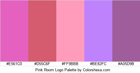 Pink Room Logo Colors Logo