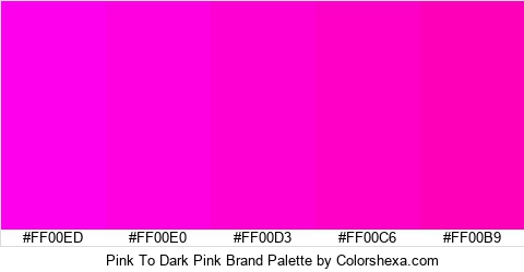 Pink To Dark Pink Brand Colors Logo
