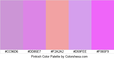 Pinkish Color Colors Logo