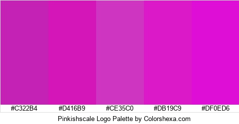 Pinkishscale Logo Colors Logo
