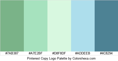 Pinterest Copy Logo Colors Logo