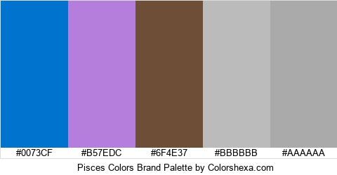 Pisces Colors Brand Colors Logo