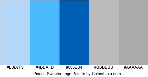 Pisces Sweater Logo Colors Logo