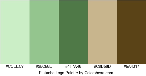 Pistache Logo Colors Logo
